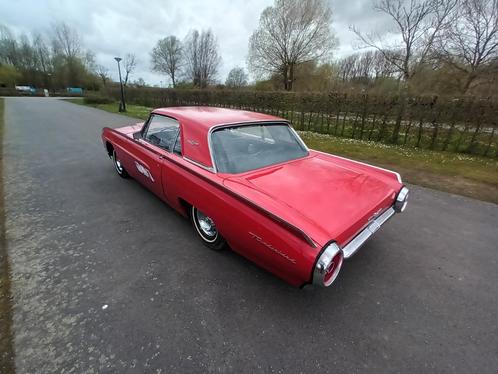 Ford Thunderbird van 1963, Auto's, Ford, Particulier, Overige modellen, Benzine, Coupé, Automaat, Rood, Zwart, Leder, Achterwielaandrijving