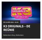 K3 Originals de reünie ticket, Tickets en Kaartjes, Evenementen en Festivals, Eén persoon