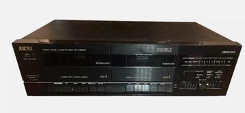 AKAI HX-A305W Cassette deck dubbele uit de jaren 80-90 beschikbaar voor biedingen