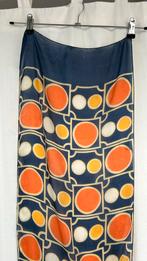 Vintage retro 100% zijde sjaal, Kleding | Dames, Mutsen, Sjaals en Handschoenen, Ophalen of Verzenden, Zo goed als nieuw, Sjaal