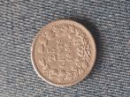 25 cent 1896 schaars, Postzegels en Munten, Munten | Nederland, Ophalen of Verzenden, Koningin Wilhelmina, 25 cent