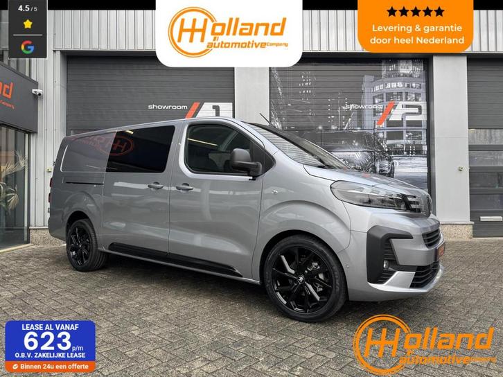 Peugeot Expert 2.0 B.HDI 180 S&S DC AET8|MODEL2025!|BPM VRIJ, Auto's, Bestelauto's, Bedrijf, Te koop, ABS, Achteruitrijcamera