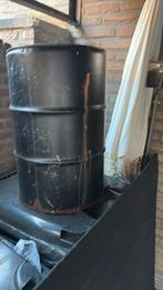 60 liter olie vaatje stookton vuurton, Tuin en Terras, Vuurkorven, Ophalen, Gebruikt, Vuurton