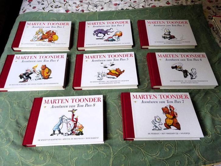 Avonturen Van Tom Poes * deel 1 t/m 8., Boeken, Stripboeken, Zo goed als nieuw, Meerdere stripboeken, Verzenden