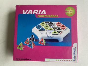 Varia Controledoos Nieuw in de verpakking groep 1 tm groep 8
