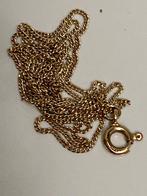 Geel gouden ketting 585-14 karaat, Sieraden, Tassen en Uiterlijk, Antieke sieraden, Verzenden, Goud, Ketting