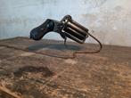 Franse vrijgestelde pepperbox revolver 9 mm penvuur DEPREZ, Ophalen of Verzenden, Landmacht, Overige gebieden