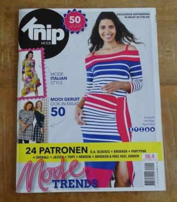 Knipmode nummer 9 september 2019 alle patronen mt 34 t/m 54 beschikbaar voor biedingen