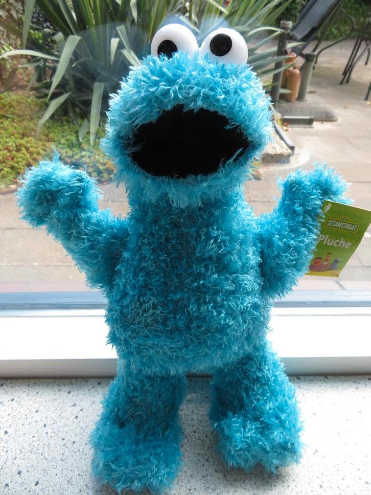 Sesamstraat Koekiemonster Sesame Workshop Rubo Toys 2005, Kinderen en Baby's, Speelgoed | Knuffels en Pluche, Nieuw, Overige typen
