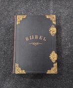 Bijbel 1896 joh de liefde koperen sluitingen, Ophalen of Verzenden