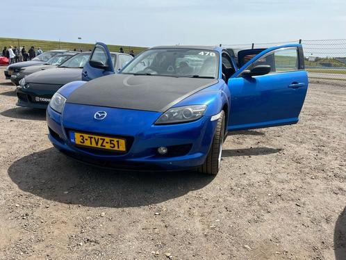 GOED LEZEN Mazda RX-8 1.3 I HP 170KW Renesis 2004 Blauw, Auto's, Mazda, Particulier, RX-8, Benzine, G, Coupé, Handgeschakeld, Geïmporteerd