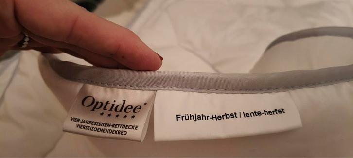 optidee gereserveerd, Huis en Inrichting, Slaapkamer | Beddengoed, Nieuw, Deken of Dekbed, Tweepersoons, Wit, Ophalen of Verzenden