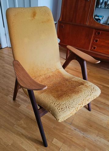 Jaren 50/60 fauteuil project potentieel prachtige stoel beschikbaar voor biedingen