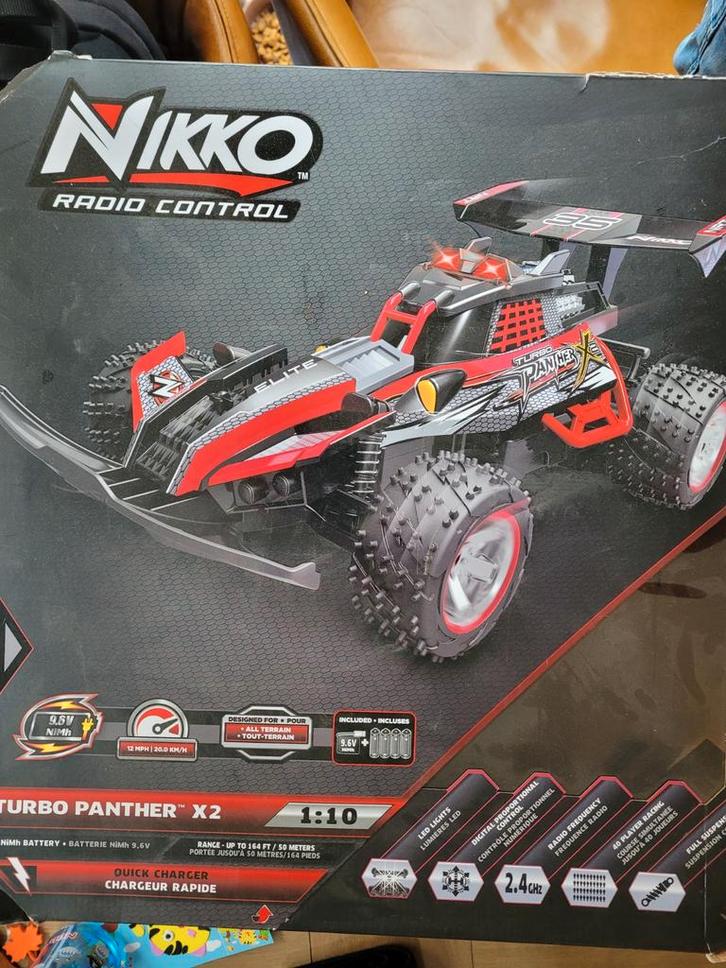 Bestuurbare Auto Nikko Turbo Panther X2, Kinderen en Baby's, Speelgoed | Buiten | Voertuigen en Loopfietsen, Nieuw, Overige typen