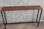 2 sidetables, Huis en Inrichting, Tafels | Sidetables, Ophalen, 100 tot 150 cm, Zo goed als nieuw, 25 tot 50 cm