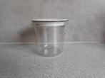 Tupperware Exclusieve Melkkan los deksel Wit, Ophalen of Verzenden, Zo goed als nieuw, Wit, Beker of Kan