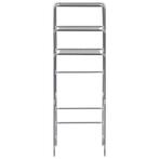 Opbergrek handdoekrek toilet wc zilver GRATIS BEZORGD!, Verzenden, Nieuw, Wit, Handdoekenrek