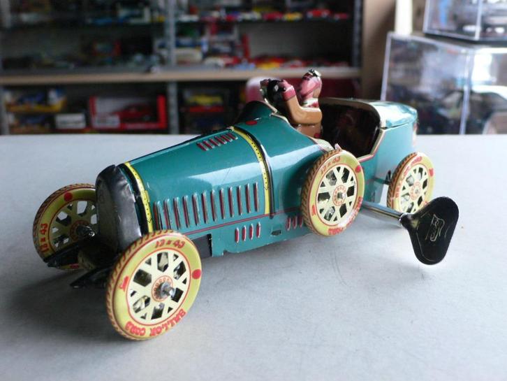 bugatti racer paya blikken replica -prachtig-AANBIEDING!!!!!, Hobby en Vrije tijd, Modelauto's | 1:24, Nieuw, Auto, Overige merken