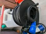 40 mtr stroomkabel op haspel, Caravans en Kamperen, Ophalen of Verzenden, Zo goed als nieuw