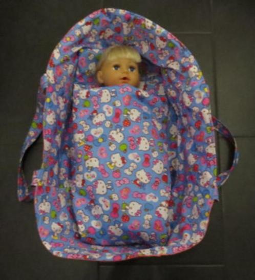 poppenkleertjes babypop born 43cm (reiswieg ), Kinderen en Baby's, Speelgoed | Poppen, Nieuw, Babypop, Ophalen of Verzenden