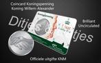 Koningspenning 2014 in coincard KNM, Postzegels en Munten, Penningen en Medailles, Ophalen of Verzenden