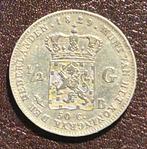 Halve gulden 1829 zeldzaam, Postzegels en Munten, Munten | Nederland, ½ gulden, Zilver, Ophalen of Verzenden, Koning Willem I