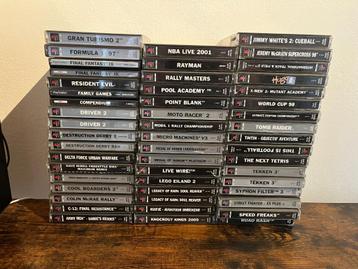 PS1 games verschillende titels beschikbaar voor biedingen