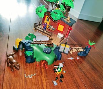 PLAYMOBIL 5557 De avontuurlijke boomhut set huis dieren kids beschikbaar voor biedingen