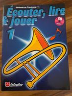 Trombone Methode Deel 1 + CD, Overige genres, Les of Cursus, Ophalen of Verzenden, Zo goed als nieuw