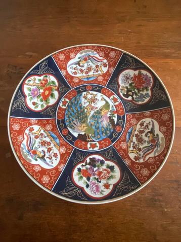 Prachtig china bord ø 35 cm beschikbaar voor biedingen
