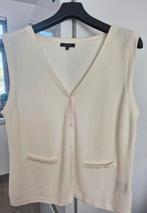 Ecrukleurig gilet Claudia Sträter, mt 44, Kleding | Dames, Truien en Vesten, Ophalen of Verzenden, Zo goed als nieuw, Maat 42/44 (L)