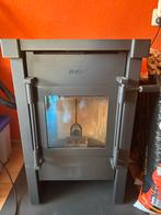 Janco palletkachel compleet met pijp, Ophalen, Zo goed als nieuw, Pelletkachel, Vrijstaand