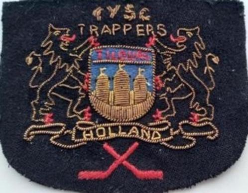 Gezocht ijshockey embleem TYSC Trappers Tilburg badge patch, Sport en Fitness, IJshockey, Zo goed als nieuw, Overige typen, Ophalen of Verzenden
