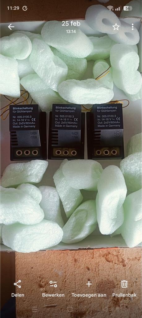 Busch Knipper Module - Blinkschaltung, Hobby en Vrije tijd, Modeltreinen | H0, Gelijkstroom of Wisselstroom, Overige merken, Ophalen of Verzenden