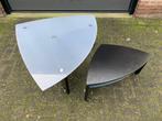 Leolux Joey salontafel met bijzettafel zwart, Ophalen, Zo goed als nieuw