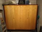 Vintage hoogglans kledingkast jaren 50/60 200x60x185 bxdxh, Ophalen