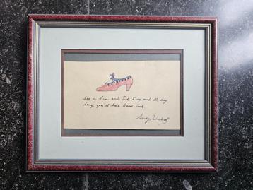 Andy Warhol Aquarel  beschikbaar voor biedingen