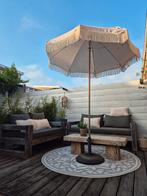 Ibiza parasol 180cm, Tuin en Terras, Parasols, Ophalen, Zo goed als nieuw, 1 tot 2 meter, Stokparasol