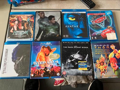 18 blu-ray films, Cd's en Dvd's, Blu-ray, Zo goed als nieuw, 3D, Ophalen