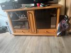 Tv Vitrinekast - Op te halen in Doorwerth/Arnhem, Ophalen, Gebruikt, 100 tot 150 cm, Minder dan 100 cm