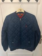 Polo Ralph Lauren Quilted Bomber Jacket Navy blue, Ophalen of Verzenden, Zo goed als nieuw, Maat 46 (S) of kleiner, Blauw