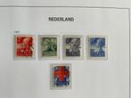 nederland NVPH 203 t/m 207 gestempeld, Ophalen of Verzenden, Gestempeld