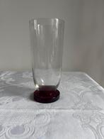 MCM vintage glas op rode voet, Ophalen of Verzenden