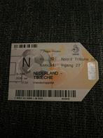 Nederland - Tsjechie voetbal ticket 13-11-1999, Verzamelen, Ophalen of Verzenden