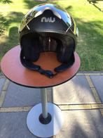 Nau Scooterhelm XS - Leren Details, Motoren, Overige merken, XS, Jethelm, Ophalen of Verzenden