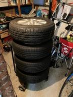 set alu velgen met zomerbanden te koop VW T 4, Ophalen, 15 inch, Banden en Velgen, 205 mm