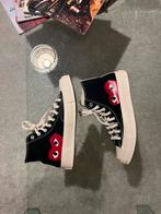 Comme Des Garçons Play x Converse (EU 40), Kleding | Heren, Schoenen, Ophalen of Verzenden, Zo goed als nieuw, Zwart, Sneakers of Gympen