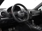 Audi A3 Sportback 1.5 TFSI CNG Automaat S-Line | Navigatie |, Auto's, Zwart, 4 cilinders, CNG (Aardgas), Leder en Stof