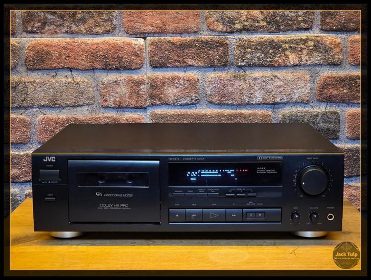 JVC TD-X372, Audio, Tv en Foto, Cassettedecks, Enkel, JVC, Ophalen of Verzenden