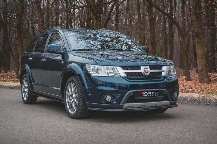 Voorlip sideskirt splitter spoiler - Fiat Freemont 2011-2015, Auto diversen, Tuning en Styling, Ophalen of Verzenden